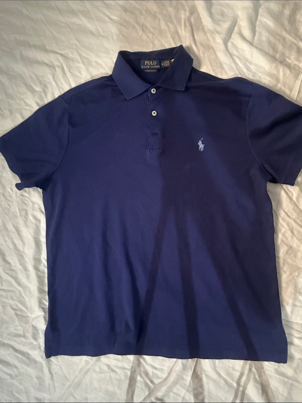 Polo by Ralph Lauren Men’s Deep Blue Short-Sleeve Polo